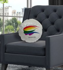 Kişiye Özel İsimli Estetisyen Tasarımlı Dekoratif Kırlent Yastık-2
