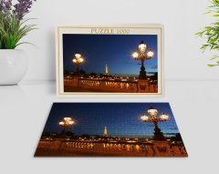 BK Home Paris Manzara 1000 Parça Profesyonel Puzzle-4