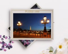 BK Home Paris Manzara 1000 Parça Profesyonel Puzzle-4
