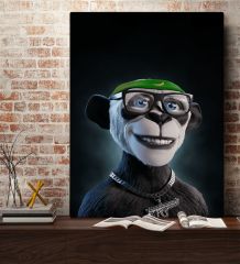 Bk Gift Fantastic Tasarımlı Kanvas Tablo-15 70X100CM Ev Dekorasyonu, Ev Hediyesi
