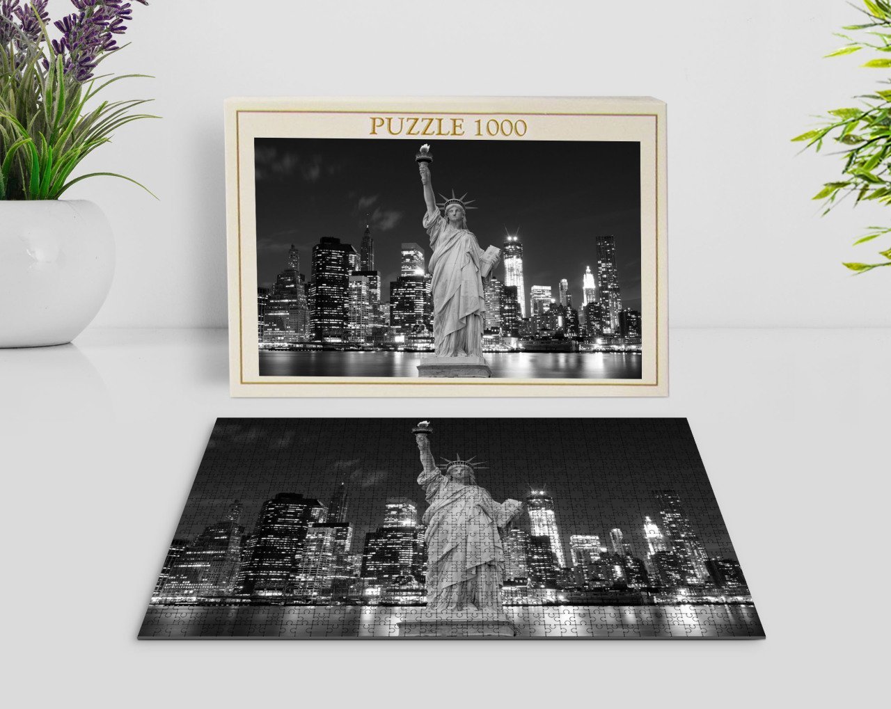 BK Home New York Manzara 1000 Parça Profesyonel Puzzle-7