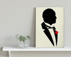 BK Home The Godfather Tasarımlı Kanvas Tablo 30x50cm-2