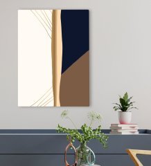 BK Gift Otel Odası Konseptli Kanvas Tablo 50x70cm-53