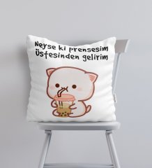 BK Gift Neyse Ki Prensesim Tasarımlı Yastık - Model 1