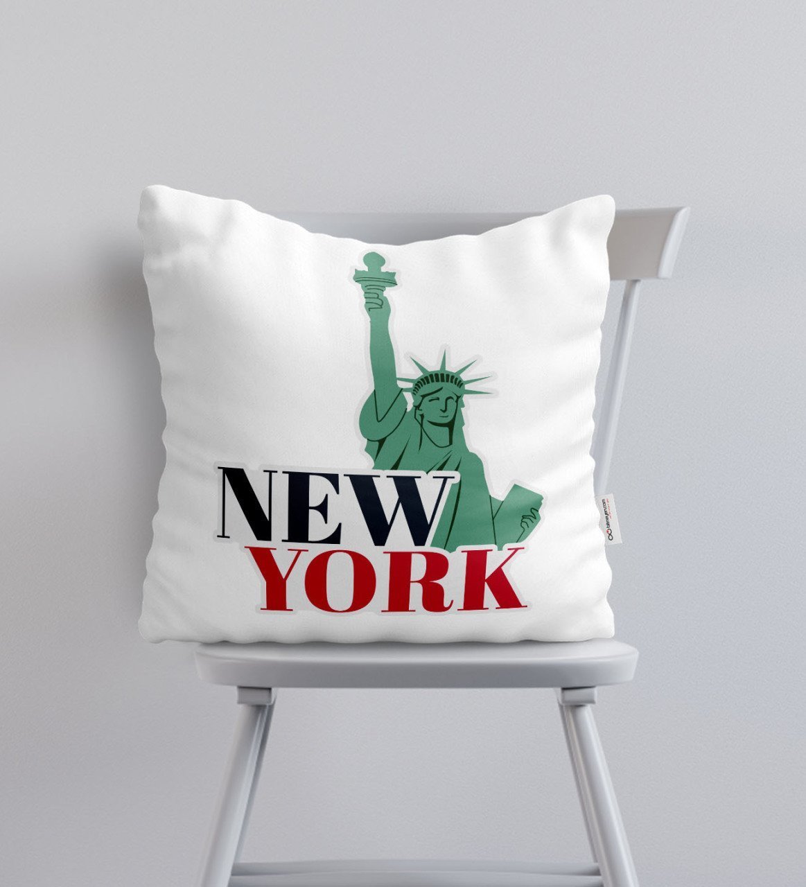 BK Gift New York Tasarımlı Yastık - Model 1