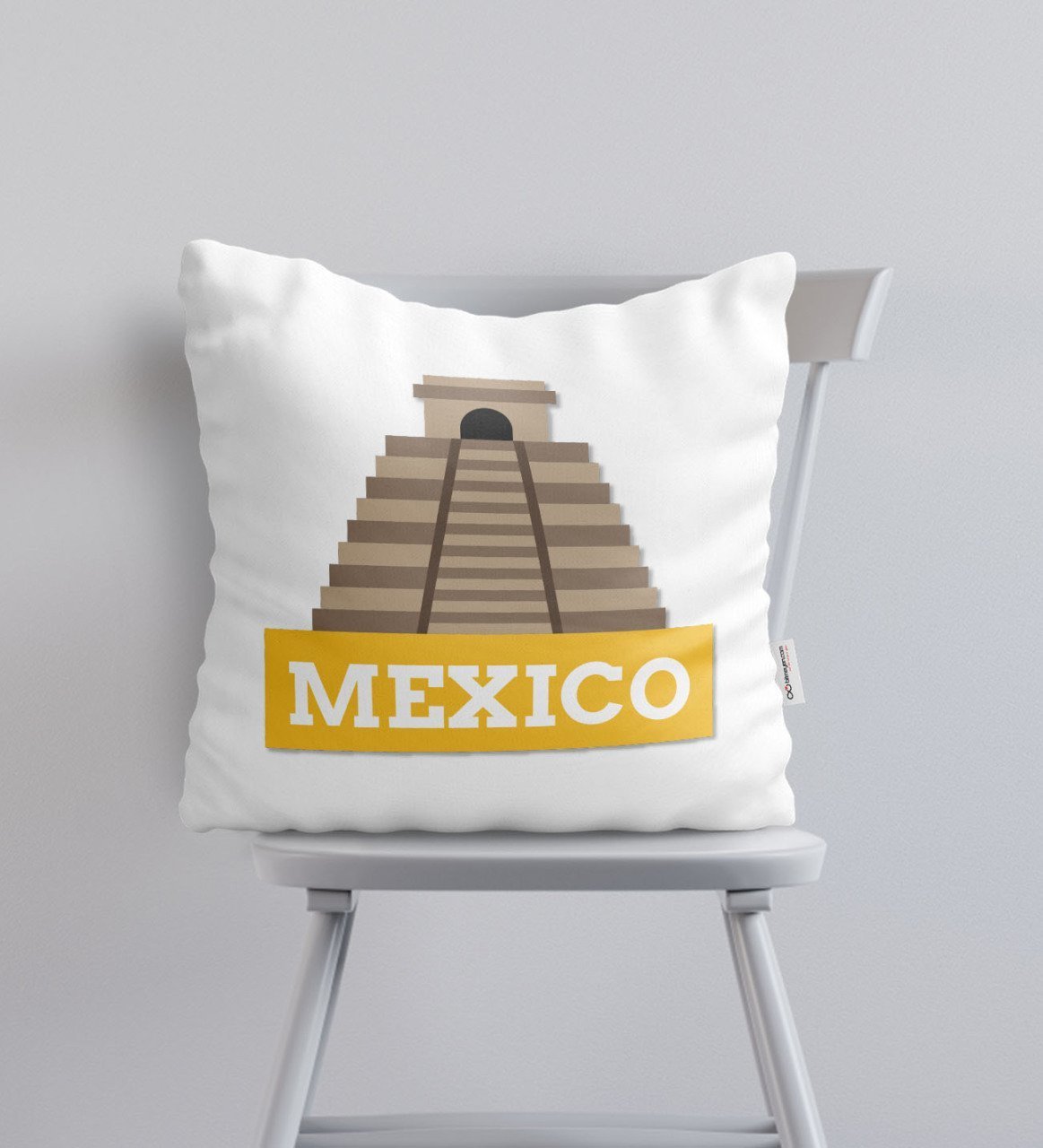 BK Gift Mexico Tasarımlı Yastık - Model 1