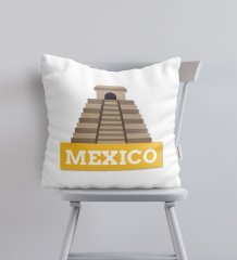 BK Gift Mexico Tasarımlı Yastık - Model 1
