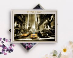 BK Home New York Manzara 1000 Parça Profesyonel Puzzle-4