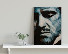BK Home The Godfather Tasarımlı Kanvas Tablo 30x50cm-1