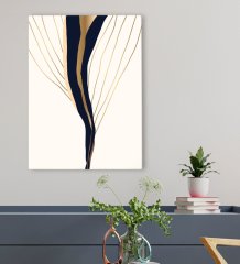 BK Gift Otel Odası Konseptli Kanvas Tablo 50x70cm-52