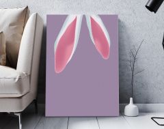 BK Gift Paskalya Tasarımlı Kanvas Tablo 50x70cm Ev Dekorasyonu, Paskalya Hediyesi, Ev Hediyesi-5