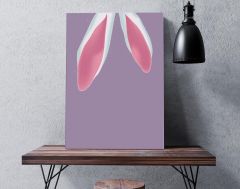 BK Gift Paskalya Tasarımlı Kanvas Tablo 50x70cm Ev Dekorasyonu, Paskalya Hediyesi, Ev Hediyesi-5