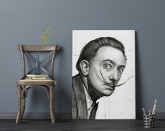 BK Home Salvador Dali Tasarımlı Kanvas Tablo 70x100cm-1