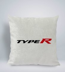 BK Gift Typer Tasarımlı Kare Araç Koltuk Yastığı-1