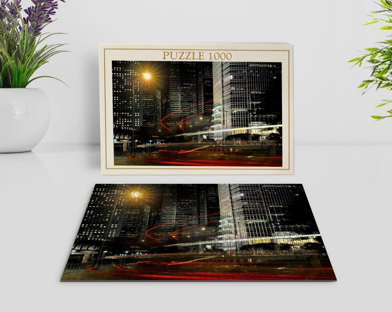 BK Home New York Manzara 1000 Parça Profesyonel Puzzle-2