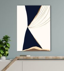 BK Gift Otel Odası Konseptli Kanvas Tablo 70x100cm-51