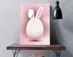 BK Gift Paskalya Tasarımlı Kanvas Tablo 30x50cm Ev Dekorasyonu, Paskalya Hediyesi, Ev Hediyesi-4