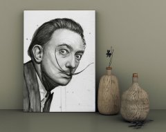 BK Home Salvador Dali Tasarımlı Kanvas Tablo 30x50cm-1