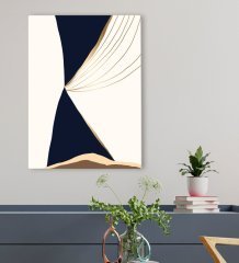 BK Gift Otel Odası Konseptli Kanvas Tablo 50x70cm-51