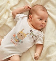 BK Kids Kişiye Özel İsimli Beyaz Bebek Body Zıbın Kız Bebek Künyesi ve İğnesi Hediye Seti-14
