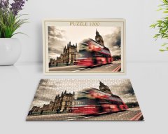 BK Home Londra Manzara 1000 Parça Profesyonel Puzzle-18