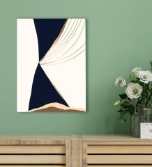 BK Gift Otel Odası Konseptli Kanvas Tablo 30x50cm-51