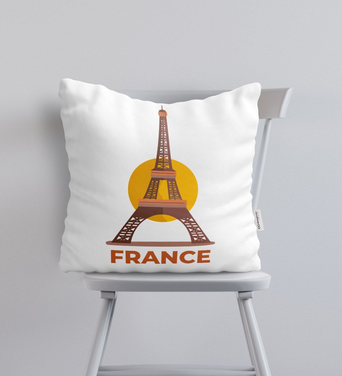 BK Gift France Tasarımlı Yastık - Model 1