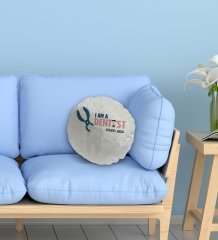Kişiye Özel İsimli Diş Hekimi Tasarımlı Dekoratif Kırlent Yastık-1
