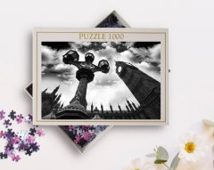 BK Home Londra Manzara 1000 Parça Profesyonel Puzzle-17