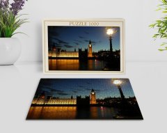 BK Home Londra Manzara 1000 Parça Profesyonel Puzzle-16