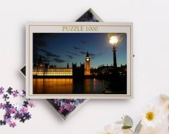 BK Home Londra Manzara 1000 Parça Profesyonel Puzzle-16