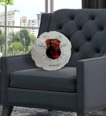 Kişiye Özel İsimli Deniz Kuvvetleri Tasarımlı Dekoratif Kırlent Yastık-1