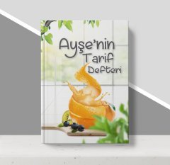 Kişiye Özel İsimli Mutfak Tarif Defteri-18