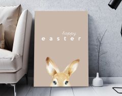 BK Gift Paskalya Tasarımlı Kanvas Tablo 70x100cm Ev Dekorasyonu, Paskalya Hediyesi, Ev Hediyesi-3