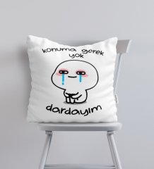 BK Gift Dardayım Tasarımlı Yastık - Model 1