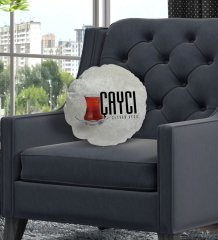 Kişiye Özel İsimli Çaycı Tasarımlı Dekoratif Kırlent Yastık-1