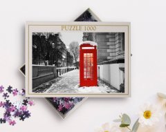 BK Home Londra Manzara 1000 Parça Profesyonel Puzzle-13