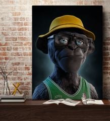 Bk Gift Fantastic Tasarımlı Kanvas Tablo-10 70X100CM Ev Dekorasyonu, Ev Hediyesi