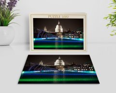 BK Home Londra Manzara 1000 Parça Profesyonel Puzzle-12