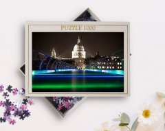 BK Home Londra Manzara 1000 Parça Profesyonel Puzzle-12