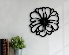 BK Home Dekoratif 45cm Ahşap Duvar Saati-34