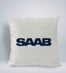 BK Gift Saab Tasarımlı Kare Araç Koltuk Yastığı-1