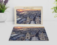 BK Home Londra Manzara 1000 Parça Profesyonel Puzzle-11