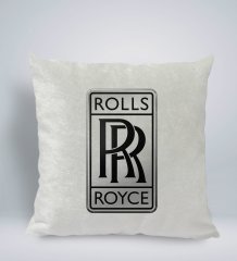 BK Gift Rolls Royce Tasarımlı Kare Araç Koltuk Yastığı-1