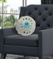 Kişiye Özel İsimli Çevre Mühendisi Tasarımlı Dekoratif Kırlent Yastık-1