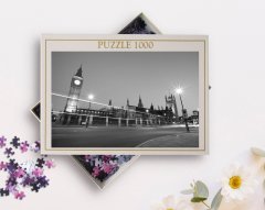 BK Home Londra Manzara 1000 Parça Profesyonel Puzzle-9