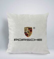 BK Gift Porsche Tasarımlı Kare Araç Koltuk Yastığı-1