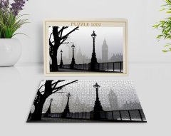 BK Home Londra Manzara 1000 Parça Profesyonel Puzzle-7