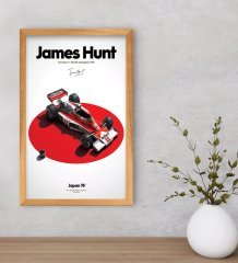 BK Gift Formula 1 Tasarımlı Dekoratif Retro Ahşap Çerçeveli Tablo-7