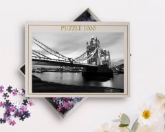 BK Home Londra Manzara 1000 Parça Profesyonel Puzzle-6